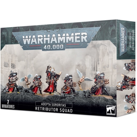Beeldje Games Workshop Warhammer 40k - Adepta Sororitas Retributor Squad