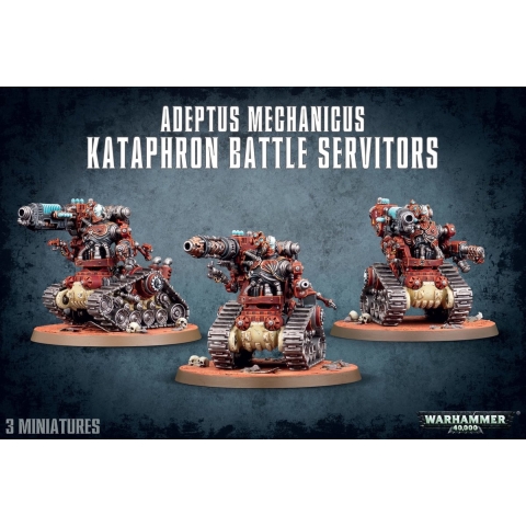 Beeldje Games Workshop Warhammer 40k - Adeptus Mechanicus Kataphron Battle Servitors