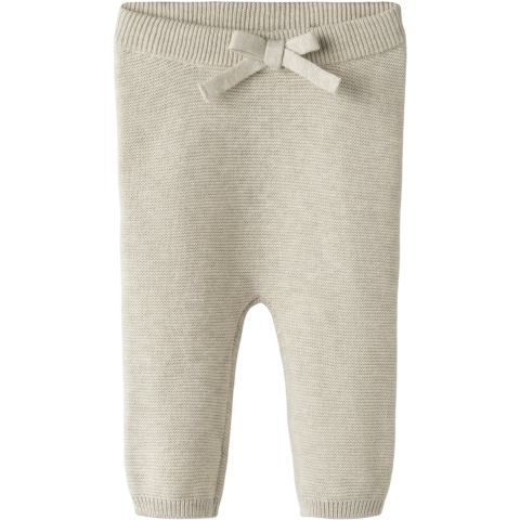 Name It Leggings - Gebreid - NbfOda - Peyote Melange - Name It - 68 - Leggings