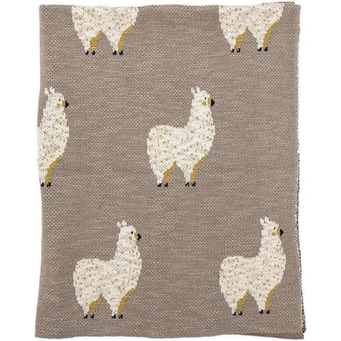 Slaapkamer tapijt Yellow Tipi Llama