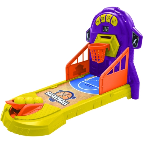 Elektronisch basketbalspel met licht- en geluidseffecten Lexibook