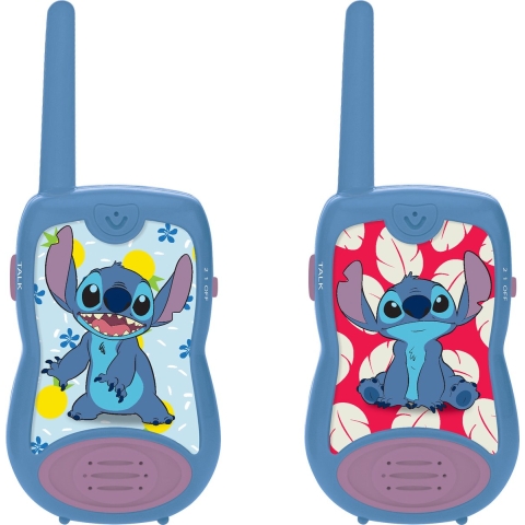 Walkietalkie bereik 200 m Lexibook Disney Stitch (x2)