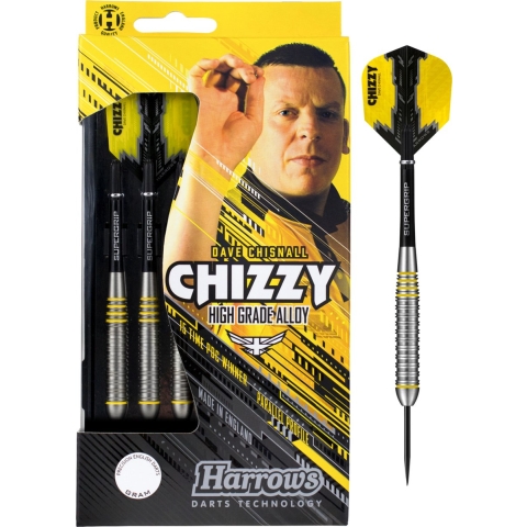 Gelegerde dartpijl Harrows Chizzy Brass