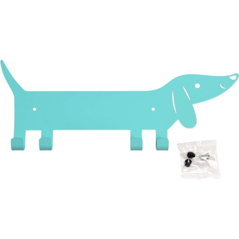 Metalen wandhaak Rex London Chien Saucisse