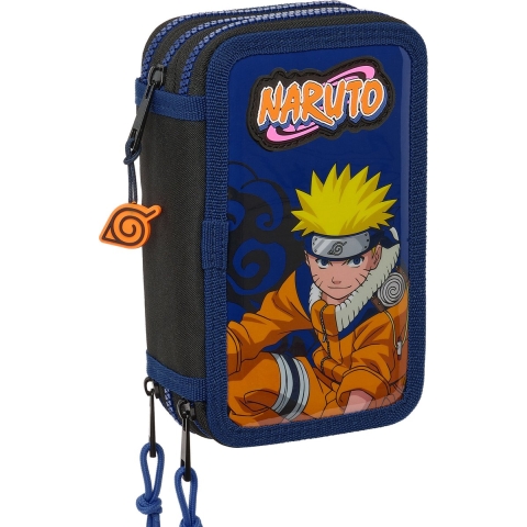 Driedubbele kit voor kinderen Educa Borras Naruto Shippuden Ninja