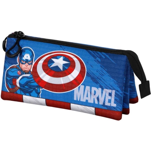 Driedubbele kit voor kinderen Karactermania Marvel Captain America Gears