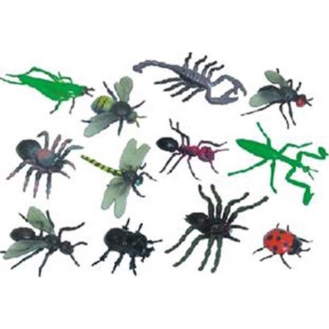 Beeldje Miniland Insect Animals (x12)