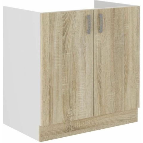 Eiken zijkast BigBuy Home Sara