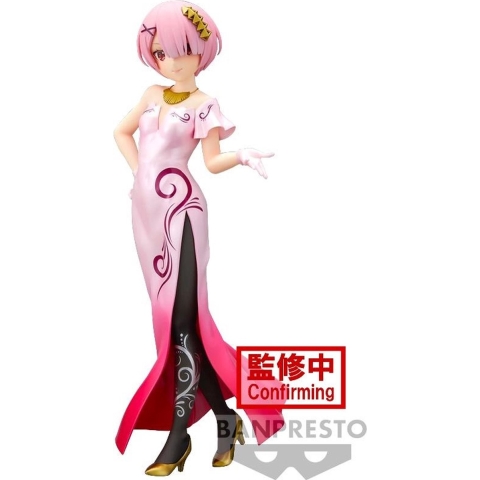 Beeldje Banpresto Re:Zero Starting Life in Another World Glitter & Glamorous Ram