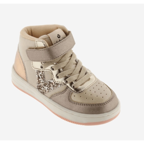 Metallic sportschoenen met elastisch trekkoord voor meisjes Victoria Tiempo