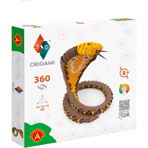 Origami 3D cobra HQ-Invento