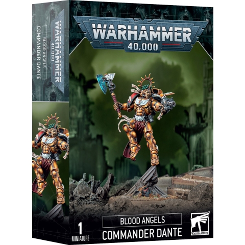 Figurine Games Workshop Warhammer 40k - Blood Angels Commandeur Dante (Primaris)