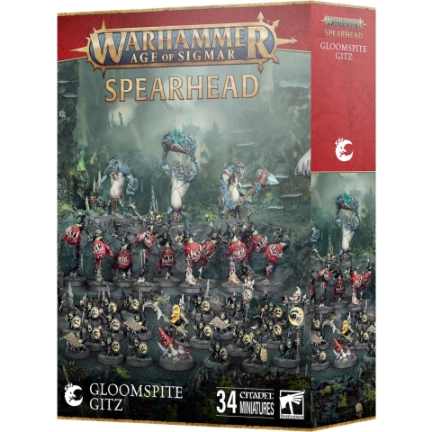 Figurine Games Workshop Warhammer AoS - Spearhead Gloomspite Gitz