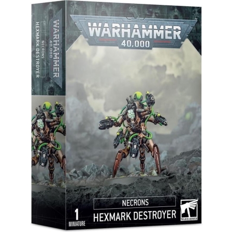 Figurine Games Workshop Warhammer 40k - Necron Destroyer Hexmark