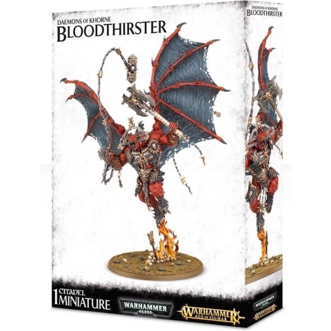 Figurine Games Workshop Warhammer AoS & 40k - Daemons Of Khorne Bloodthirster