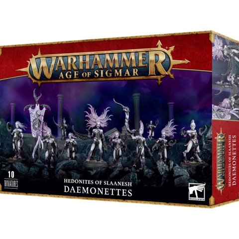Figurine Games Workshop Warhammer AoS & 40k - Daemons Of Slaanesh Daemonettes