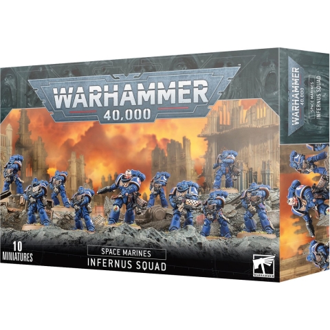 Figurine Games Workshop Warhammer 40k - Space Marines Escouade Infernus
