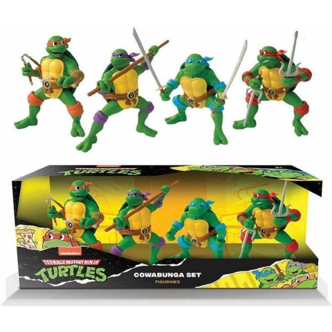 Figurine Comansi Ninja Turtles (x4)