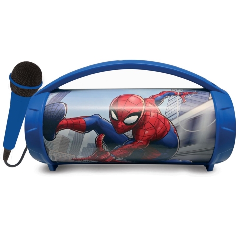 Draadloze Bluetooth-luidspreker met licht en microfoon Spider-Man Lexibook