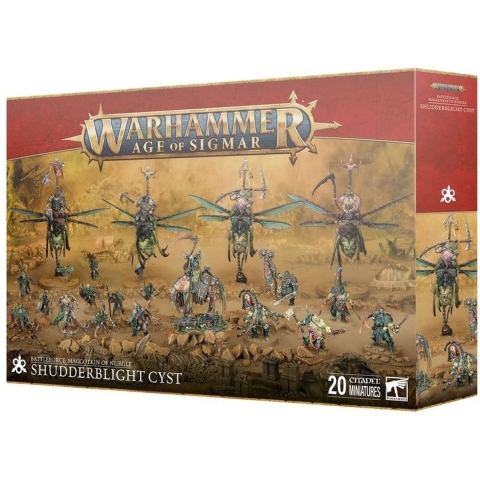 Bordspellen Games Workshop Warhammer AoS - Battleforce Noel 2024 Maggotkin of Nurgle Kyste de la Tremblose