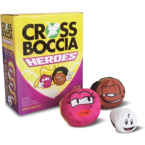 Ballen voor pétanque Heroes, Schildkröt Crossboccia Blond+Muffin