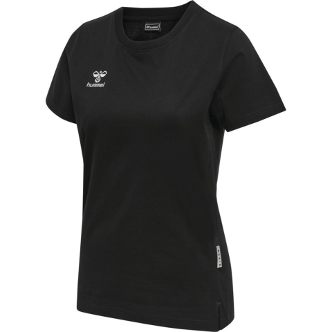Dames-T-shirt van katoen Hummel Move Grid