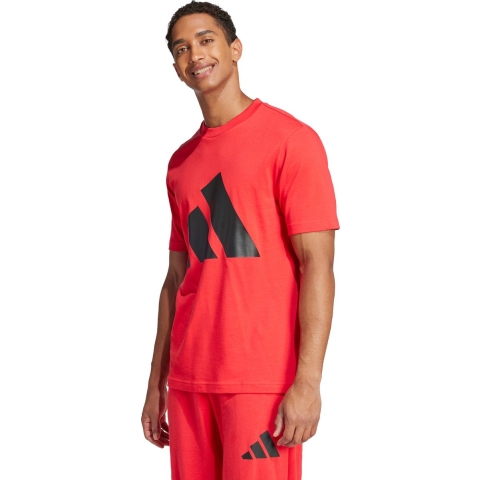 T-shirt van eenvoudige jersey adidas Essentials Big Logo