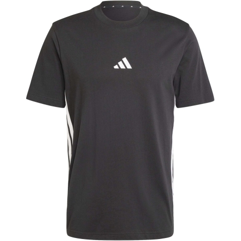 T-shirt van eenvoudige jersey adidas Essentials 3-Stripes