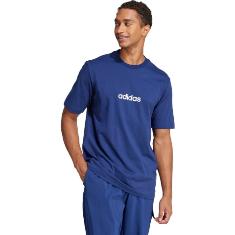 T-shirt van eenvoudige jersey adidas Essentials Linear