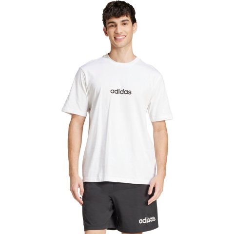 T-shirt van eenvoudige jersey adidas Essentials Linear