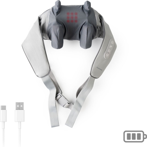 Massageapparaat voor nek en rug InnovaGoods 6D