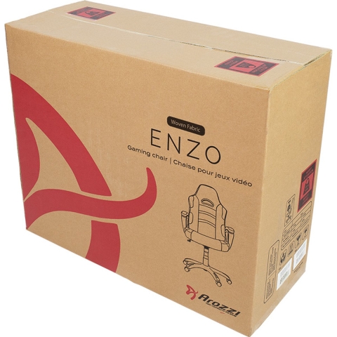 Arozzi ENZO Woven Fabric dark grey gamestoel