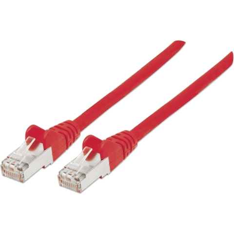 Intellinet 735988 RJ45 Netwerkkabel, patchkabel CAT 6 S/FTP 20.00 m Rood Vergulde steekcontacten 1 stuk(s)