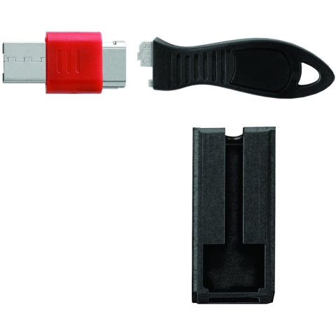 Kensington USB Lock W Cable Guard Square USB-A-poortslot Zwart