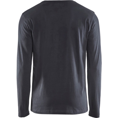 Blåkläder T-Shirt lange mouw 35001042 | Donkergrijs | Maat 4XL - 7330509596722