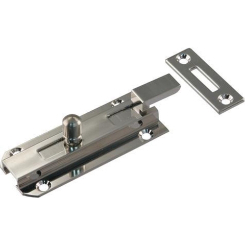 Waelbers Profielschuif met bocht 25x60mm nikkel - 10 Stuk(s) - 145178.05