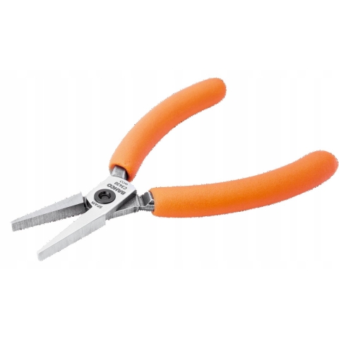 Bahco Precisieplatbektang | compact | oranje PVC-handgrepen | 129 mm - industrieverpakking - C3430IP