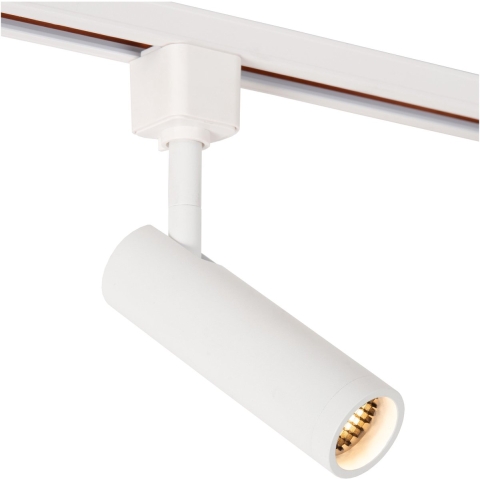 Lucide Track Grado Railspot - 1-fase Railsysteem - Ø 3,9 x 13,5 cm - wit