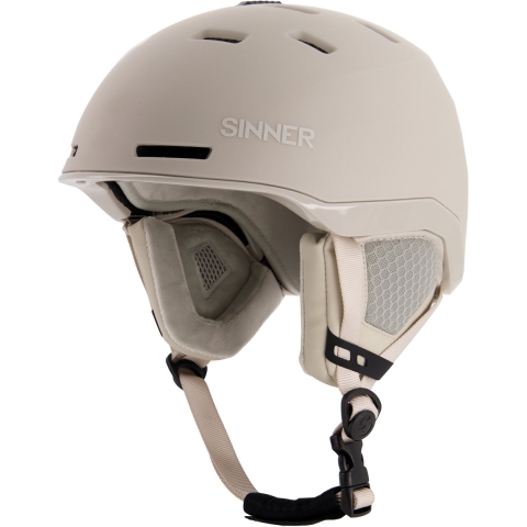 Sinner KAISER skihelm lichtgrijs dames, 50-54 cm