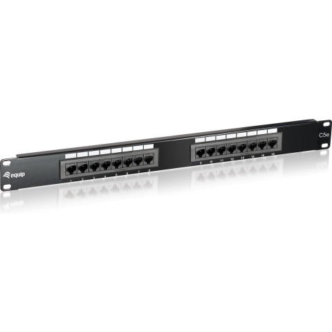 Equip 16-Port Cat.5e Unshielded Patch Pa