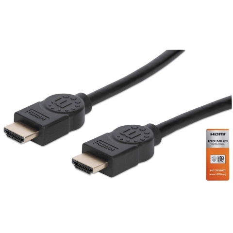 Manhattan Premium HDMI-Kabel Ethernet