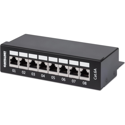 Intellinet 8-Port Cat6a Patchpaneel