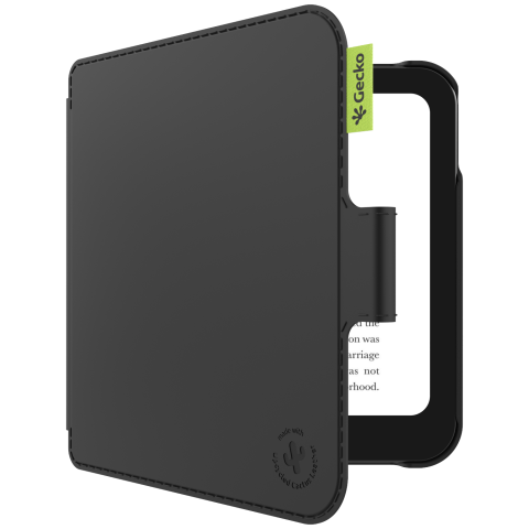 Gecko Cactus Cover Voor Kobo Libra Colour/tolino Vision Color Beschermhoes Zwart