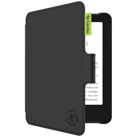 Gecko Cactus Cover Voor Kobo Clara Colour & Bw / Tolino Shine Color Beschermhoes Zwart