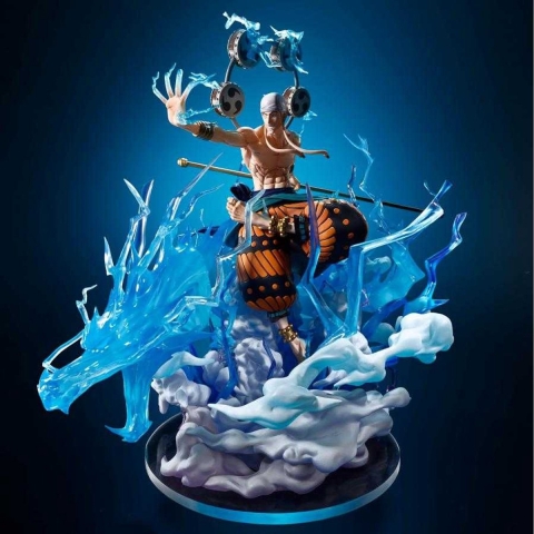 Beeldje Tamashii Nations One Piece Extra Battle Enel Sixty Million Volt Lightning Dragon