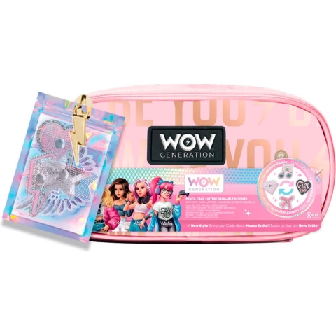 Etui met meisjessticker Wow Generation