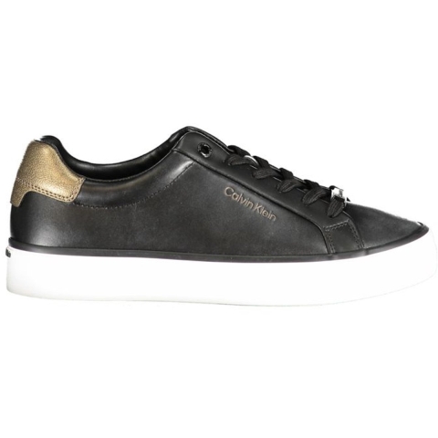 Leona Sneakers Casual Stijl Zwartgoud