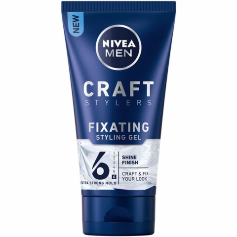 3x NIVEA Men Styling Shine Gel 150 ml