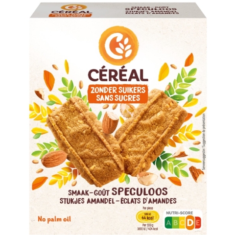 5x Céréal Speculoos met Stukjes Amandel 110 gr
