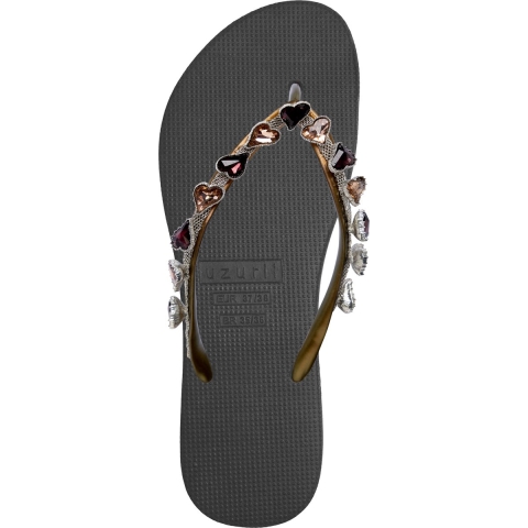 Uzurii Heart bronze zwart